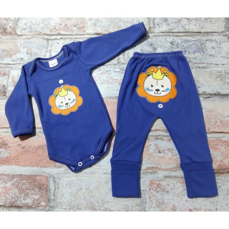 Conjunto body e calça  Menino e menina coleção carinhas 100%algodao 🥰