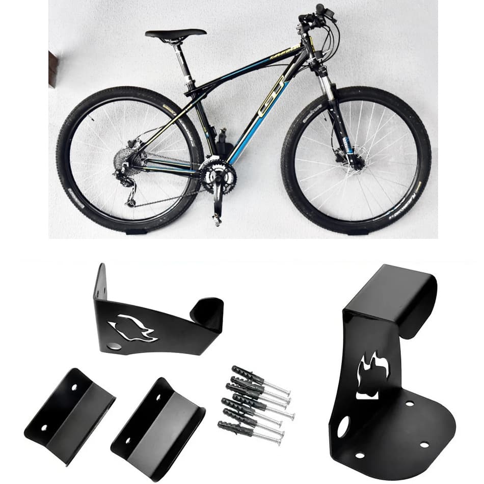 Suporte de Parede Bike Bicicleta Preto ou Branco Sterk Acessório MTB Mountain Bike Speed