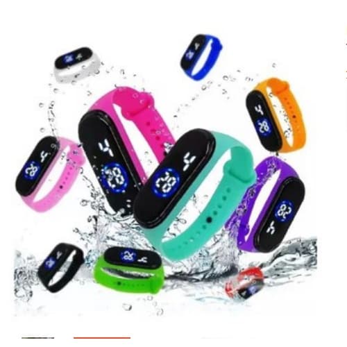 kit2 Relógio M4 digital led Esportivo A prova água feminino masculino