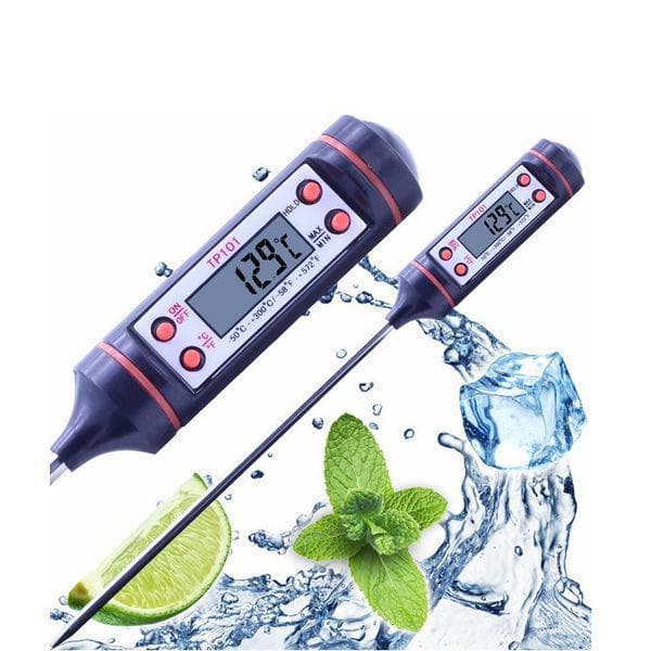 Termometro culinário digital de cozinha com capa protetora
