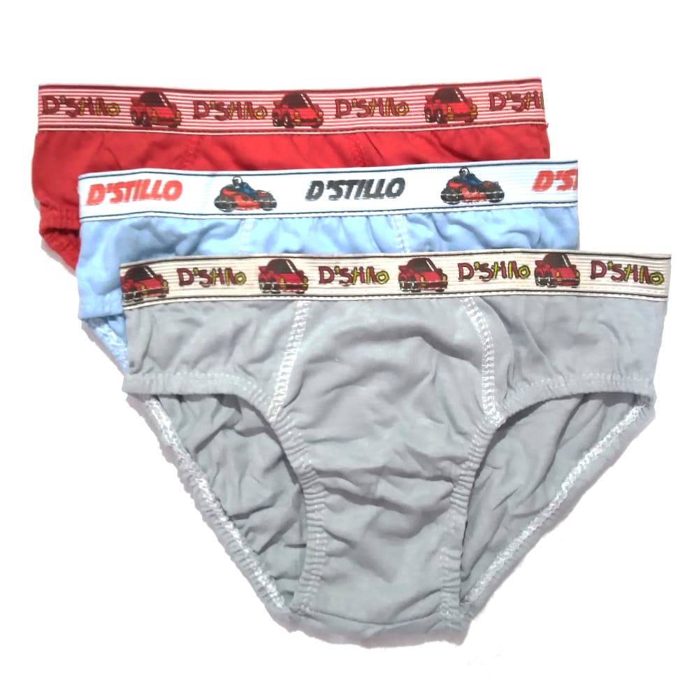 kit cuecas 6 cueca infantil Algodão Moderna Envio Imediato