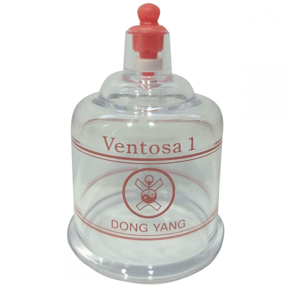 Copo De Ventosa De Acrilico Cor Laranja - Dong Yang