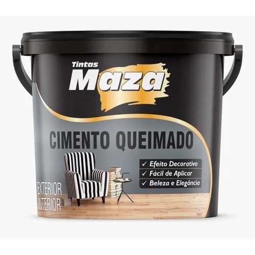 Cimento Queimado Revestimento Maza 5,6kg