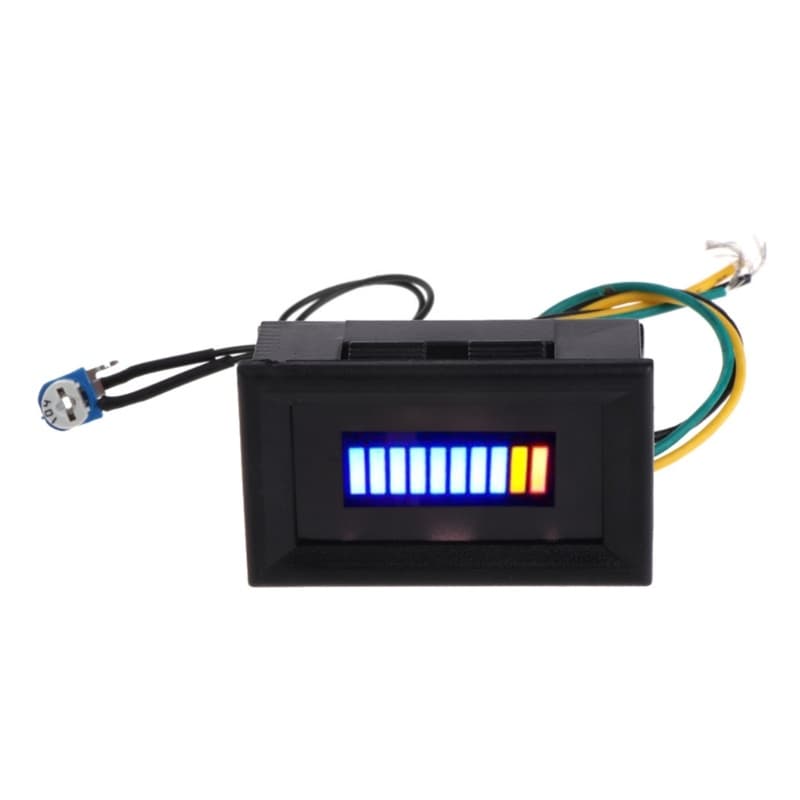 RUN 12V Ajustável LED Medidor Óleo Adequado Para Nível Combustível Carro Motocicleta
