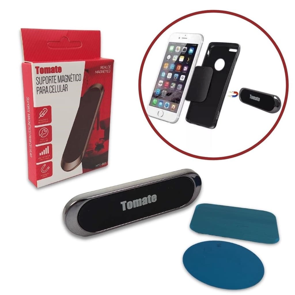 Suporte Magnético Forte Para Celular Para Carro Casa Quarto Escritório