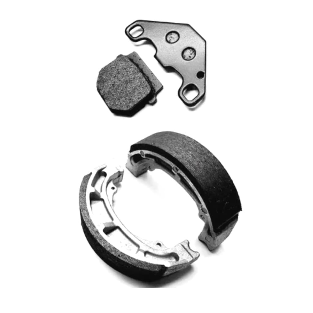 PASTILHA DIANTEIRA + LONA FREIO TRASEIRA PARA HAOJUE LINDY125 LINDY 125