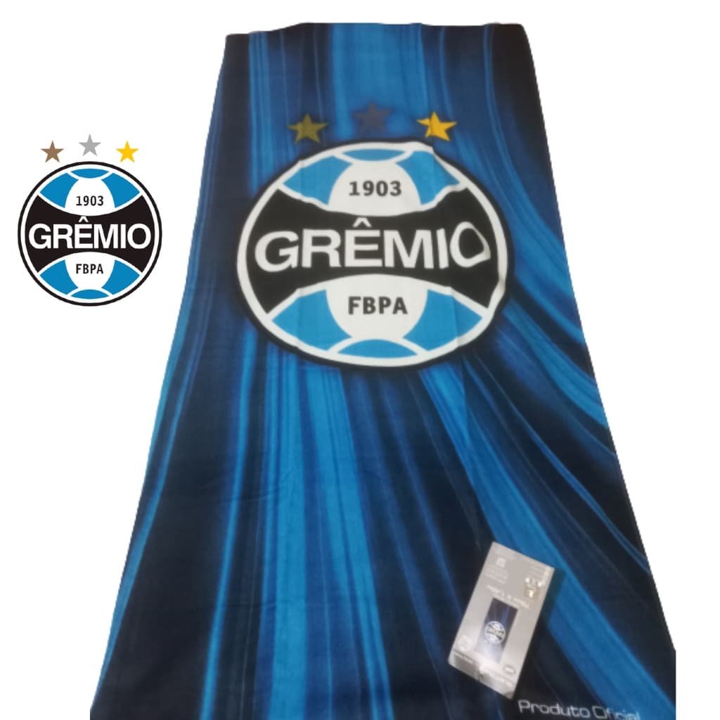 Toalha Oficial de Times Aveludada do Grêmio Buettner