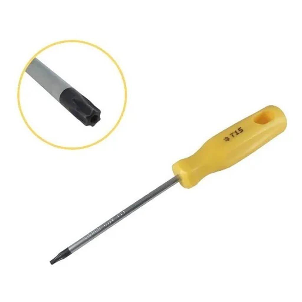 Torx Chave T15 Com Cabo E Ponta Magnetizada - Vonder