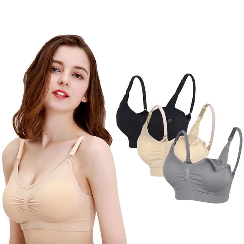 [Sete Cores] Sutiã Feminino Reúne Roupa Íntima De Segurança Antibacteriana , push-Peito E anti-Rolo Apertado