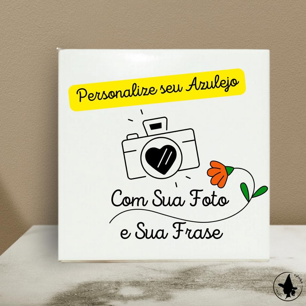 Azulejos Personalizados Suporte Presente Aniversario Porta Retrato