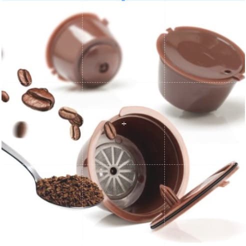 Capsula Reutilizável Dolce Gusto com Filtro Da Cápsula De Café Recarregáveis