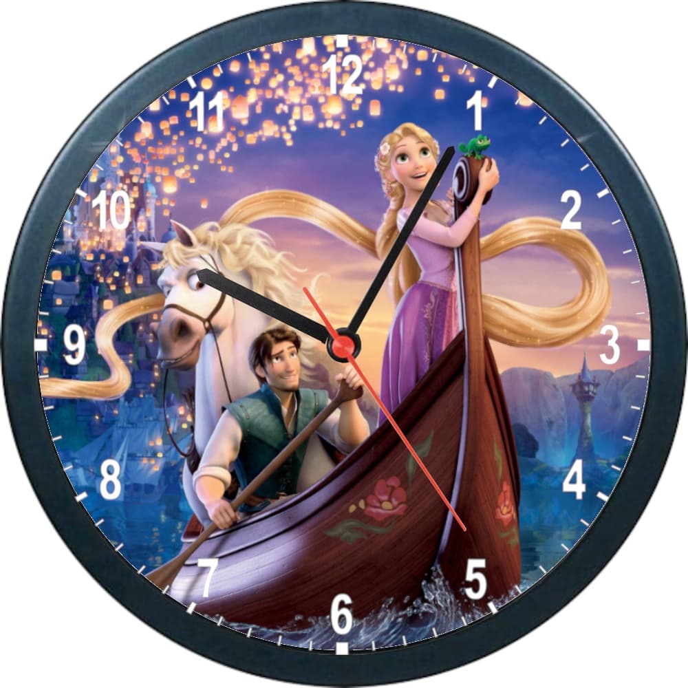 Relógio de parede Rapunzel Enrolados