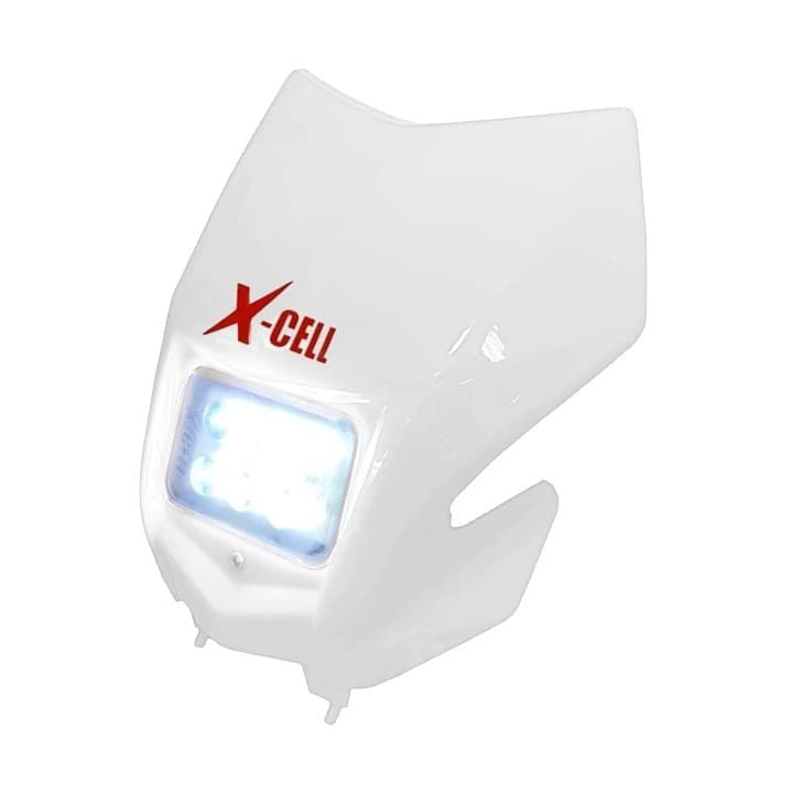 Carenagem De Farol Crf 230 2008 - 2019 X-Cell Com Farol Led farol completo luz 30% + forte lâmpada luz crf 230
