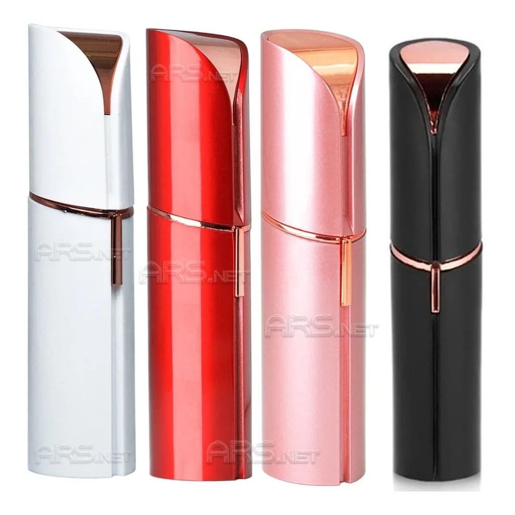 Batom Depilador Pelo Facial Rosto Buço Indolor Removedor Pelo fashion luz led Recarregavel