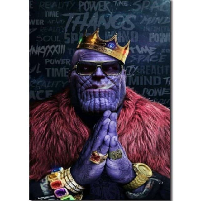 Plaquinha, Decorativos de Sala, Quarto, Escritório Decoração, thanos/rei Thanos/Vigadores