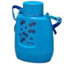 Cantil Térmico Infantil Garrafinha Água Azul Ou Rosa 300ml Aladdin