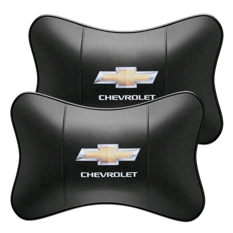 Almofada Encosto de Proteção Para Pescoço Banco de Carro Chevrolet 2 Unidades