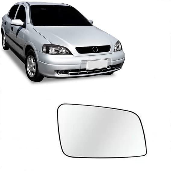 Vidro espelho refil lente retrovisor Astra 99 2000 2001 2002 2003 2004 2005 2006 2007 2008 2009 2010