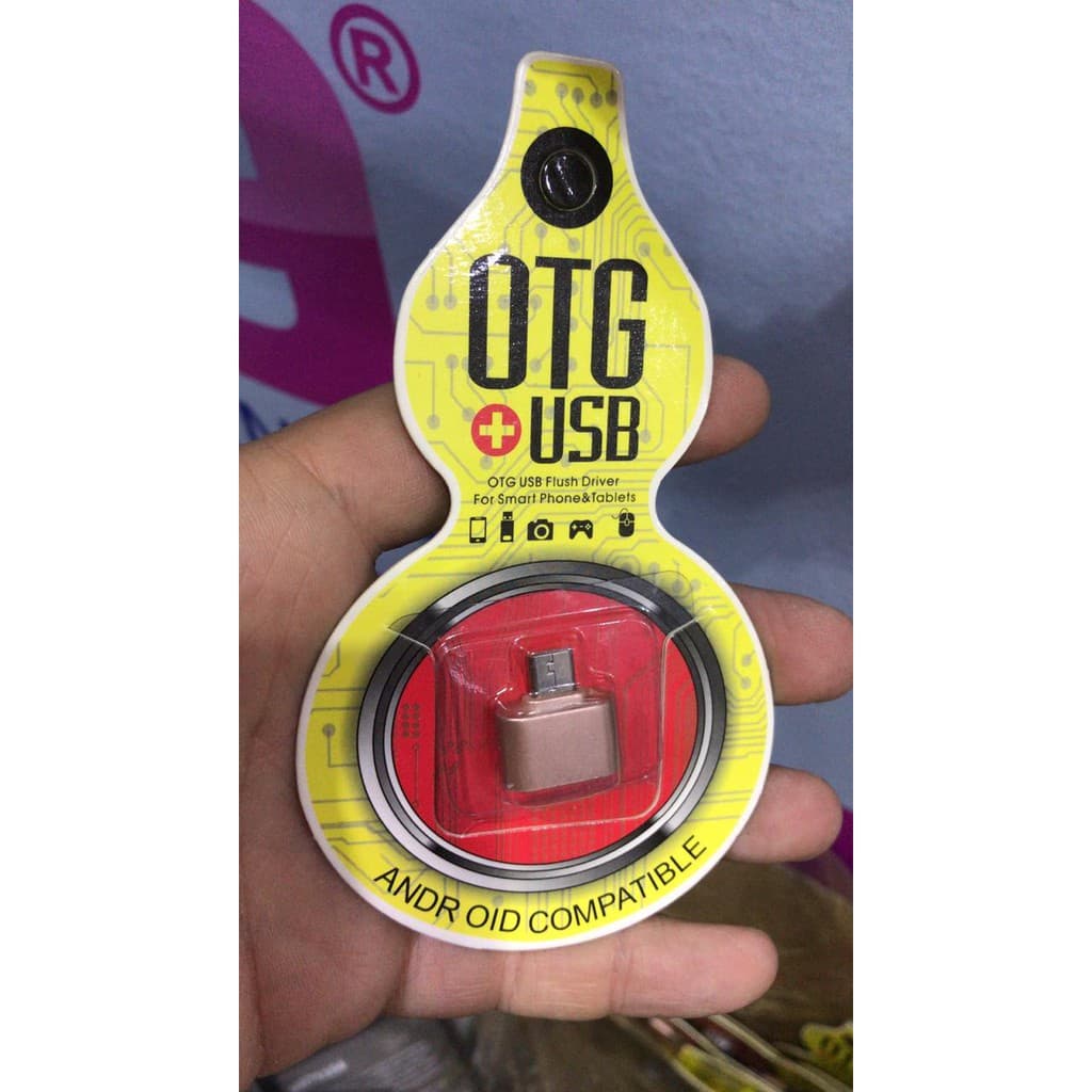 ADAPTADOR USB 2.0 FÊMEA X MICRO USB 5 PINOS TIPO V8 MACHO = OTG