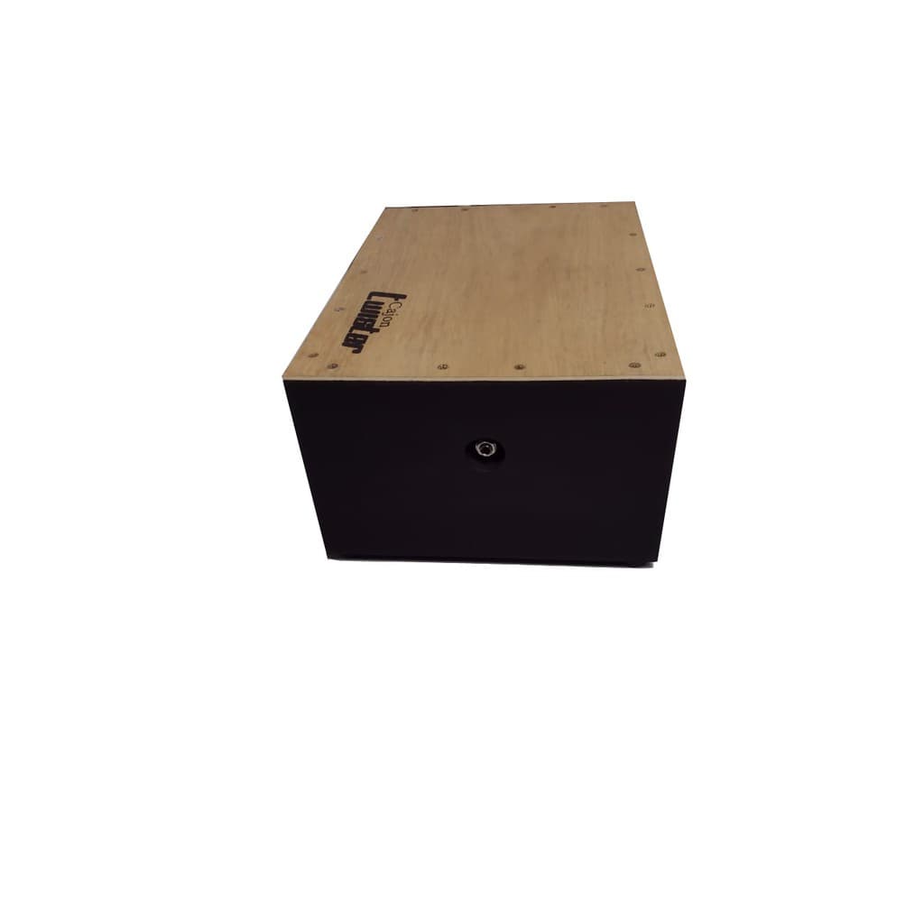 Cajon Twister De Mesa Eletroacústico / Acústico
