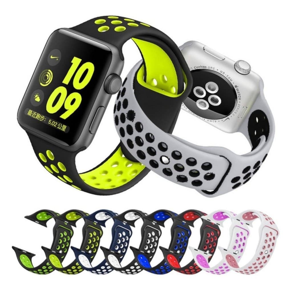 Pulseira de Silicone Esportiva para Apple Watch  38mm/40mm- Sport
