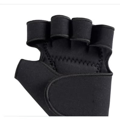 Luva Para Musculação Academia  Ginástica Em Neoprene Protetora M Garantia da Qualidade