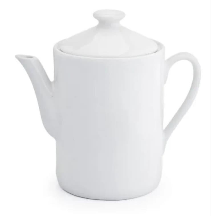 bule para cha e cafe em porcelana 800 ml