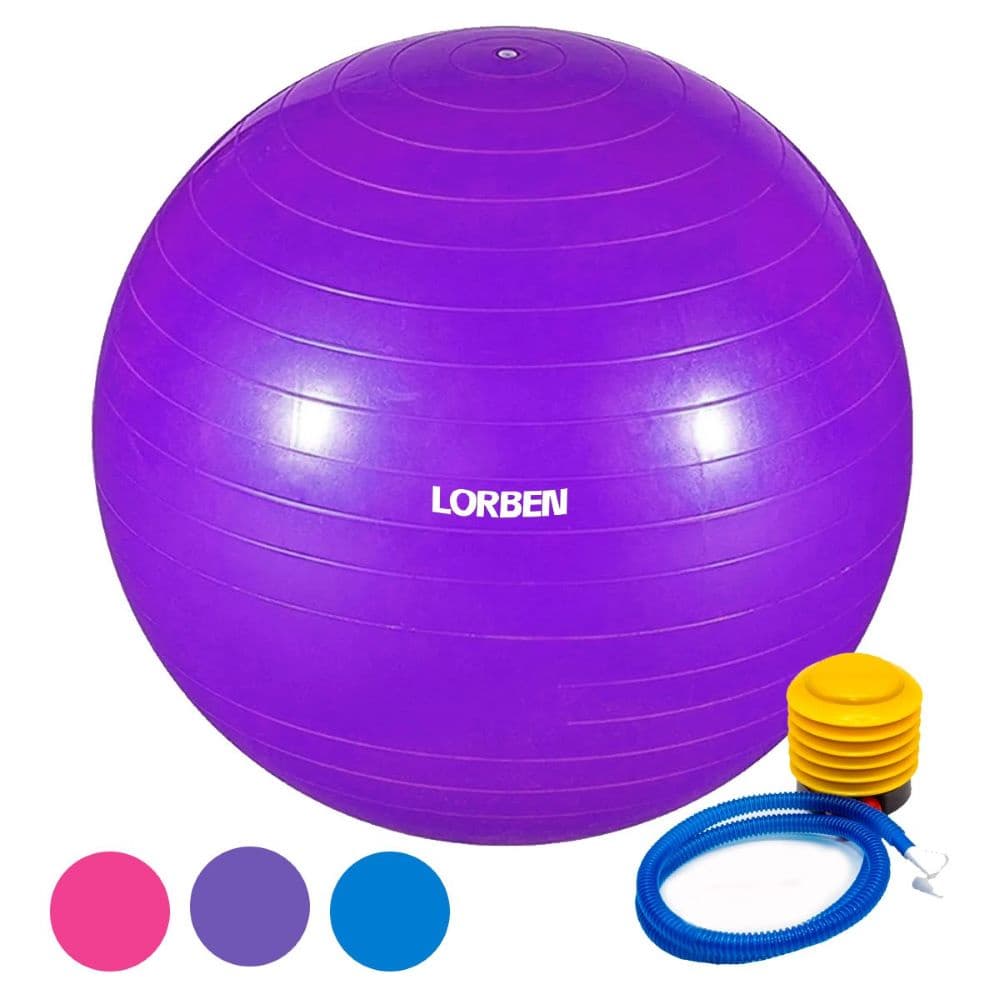 Bola de Ginástica Suíça Yoga Pilates Bola de Pilates Inflável suporta 150Kg Peso Dinâmico