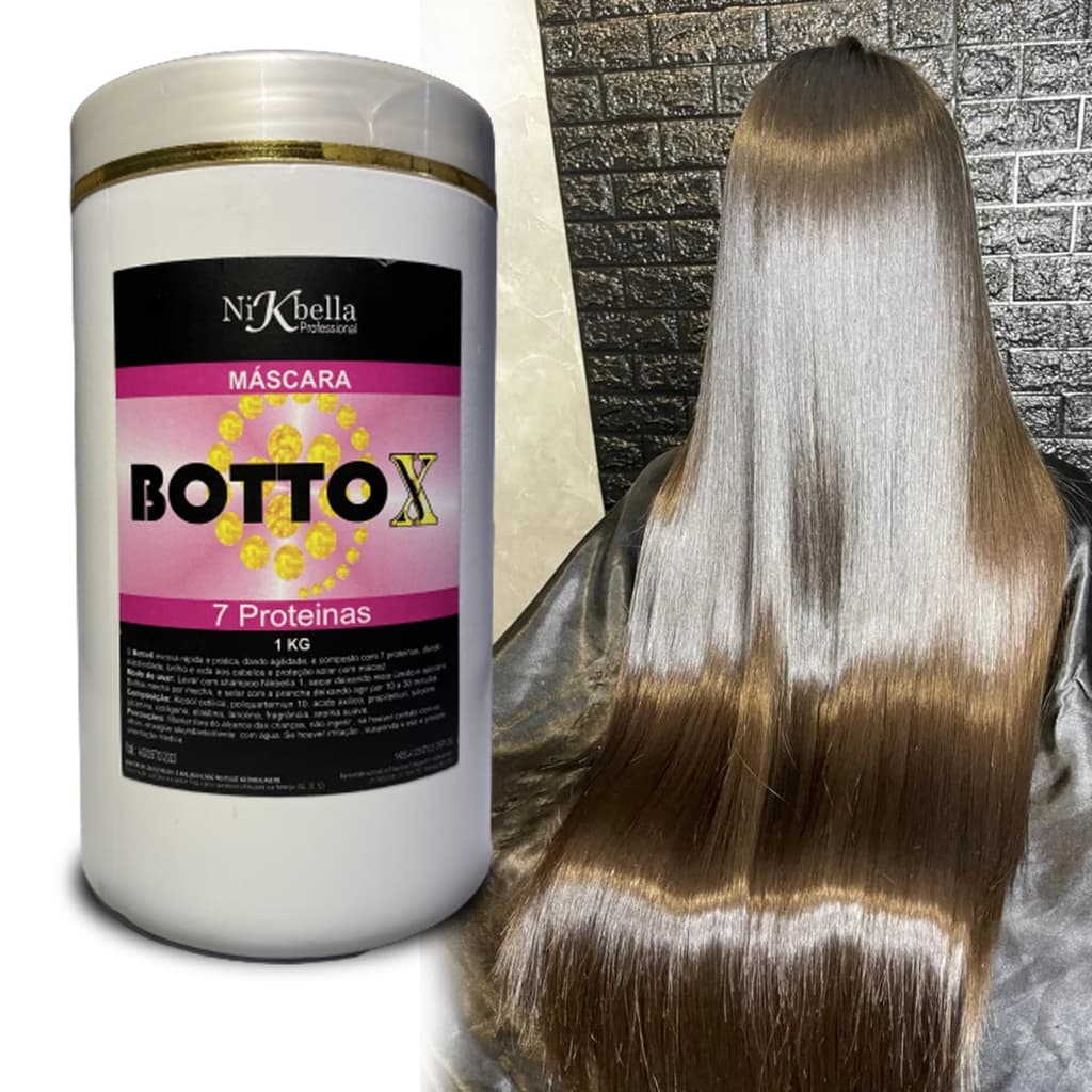 Bottox 1Kg | Cabelos Soltos, Lisos e Brilhantes