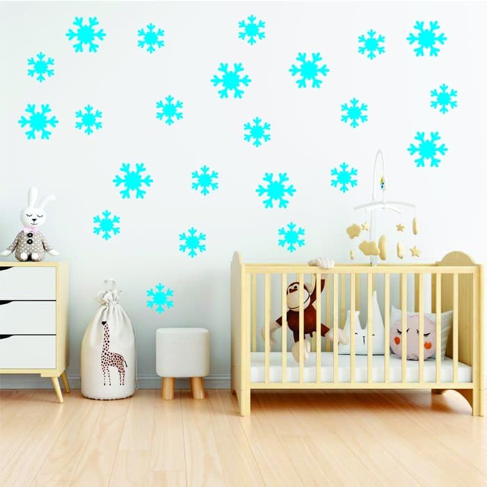 36 Adesivos Decoração De Parede Flocos De Neve Imprimax Elsa Ana