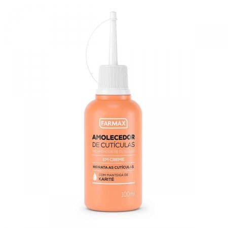 Amolecedor de Cutículas com Manteiga de Karité Farmax 100ml