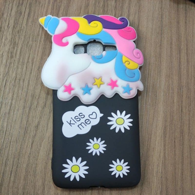 Capa de celular infantil Samsung J2 prime unicórnio desenho - Samsung Gran prime g530 unicórnio sorvete coração Gran prime g530tv Capa Para Samsung Galaxy J2 PRIME (G530/G5321/G532)