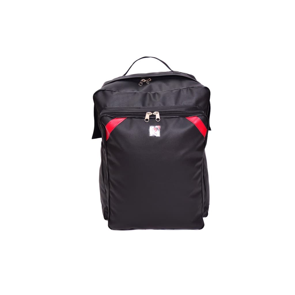 Mochila Motoqueiro Grande  feita com a tecnologia da capota marítima, impermeável e resistente.