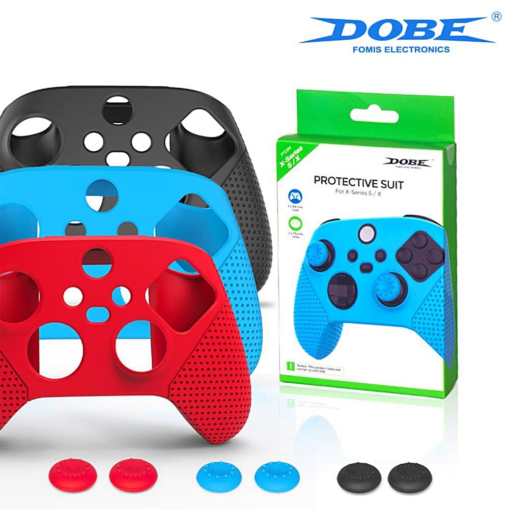 Capa de proteção de silicone Xbox Series X / S com textura antiderrapante para controle Xbox series X / S Ótima Qualidade