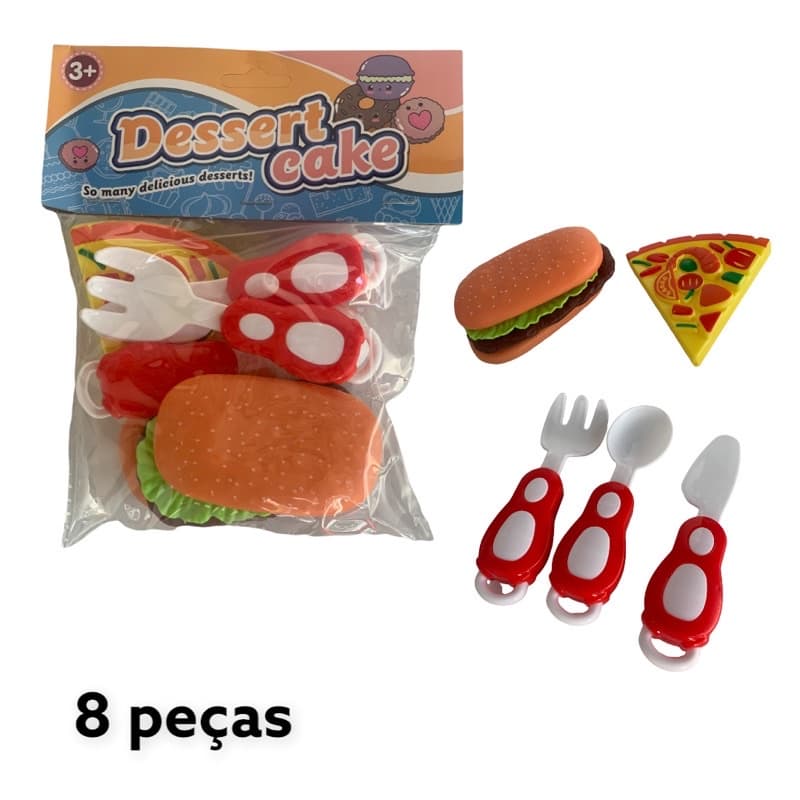 Kit comidinha Brinquedo Infantil