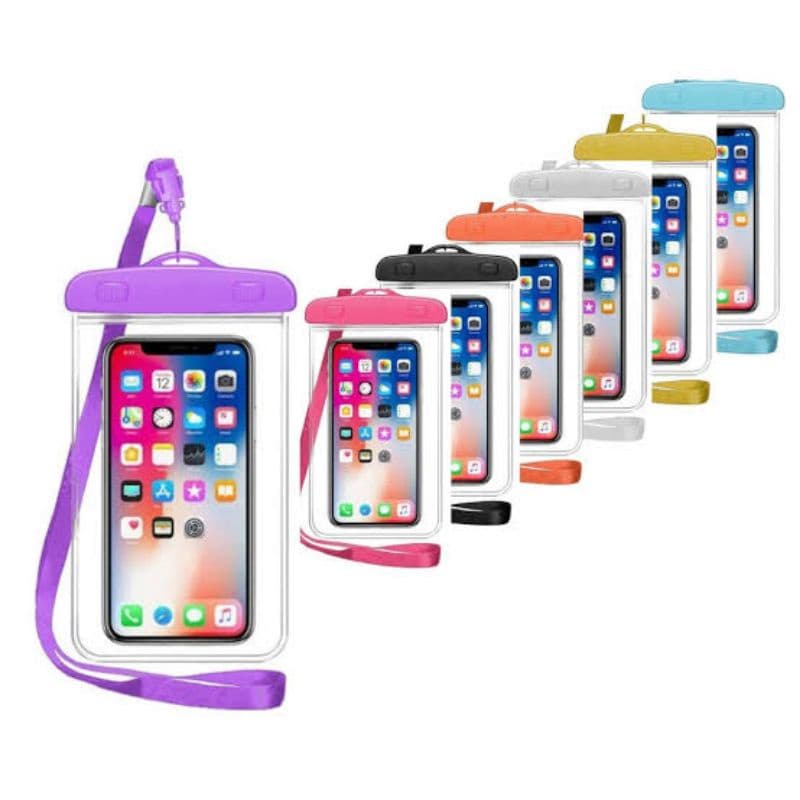 Capa E Bolsa Para Celular A Prova D'água Impermeável