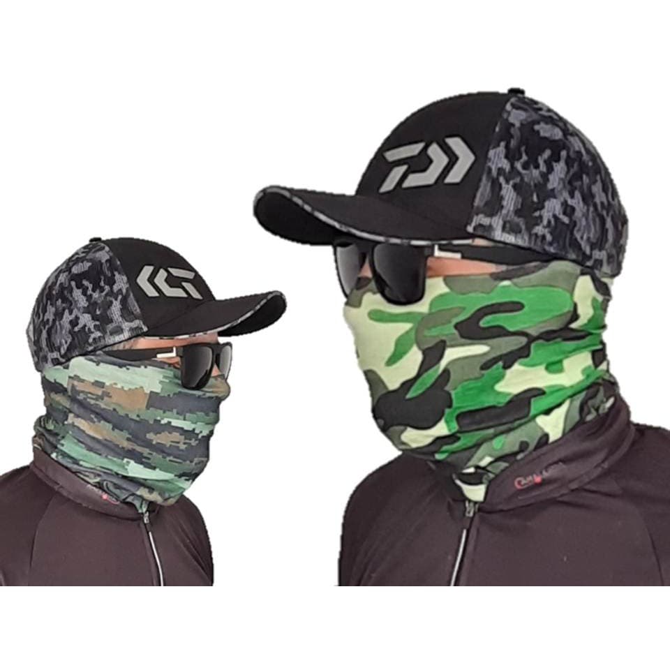Bandana Tube Neck Tubular Máscara de Proteção Facial Balaclava Top Skin  - Albatroz Fishing Pesca Caminhada Ciclismo