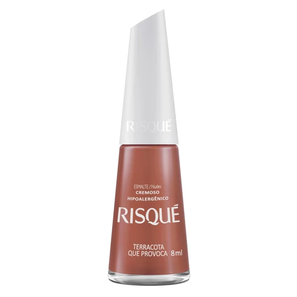 Esmalte Risqué Cremoso Terracota Que Provoca