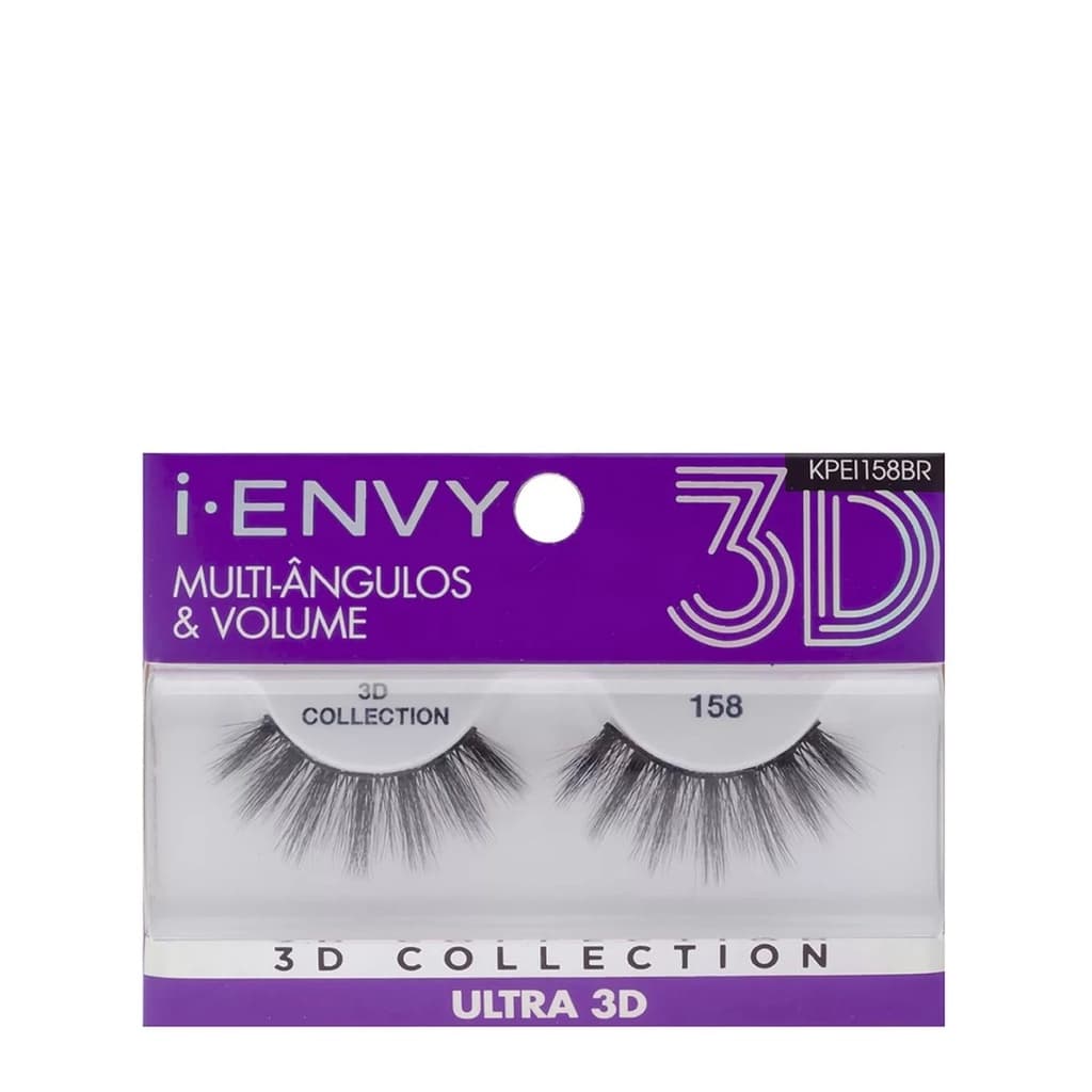 Cílios Postiços 3D Collection i-Envy Ultra 158 - Kiss New York