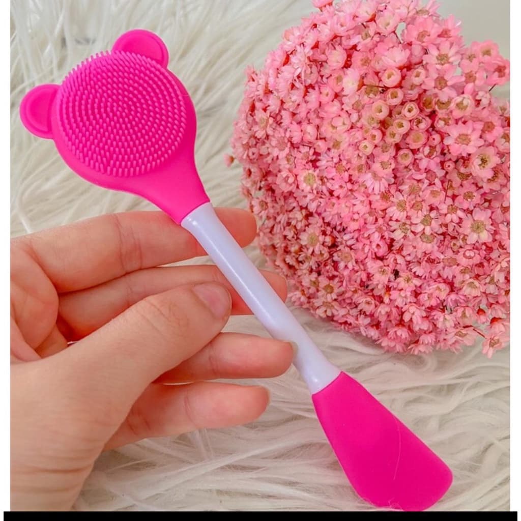 Espátula e escova Facial De silicone 2 em 1 MY BEAUTY TOOLS