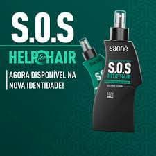 Help for Hair sachê para restauração de cabelos danificados por química e calor excessivo de aprelhos