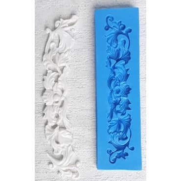 Molde de silicone 2689 biscuit e confeitaria Arabesco