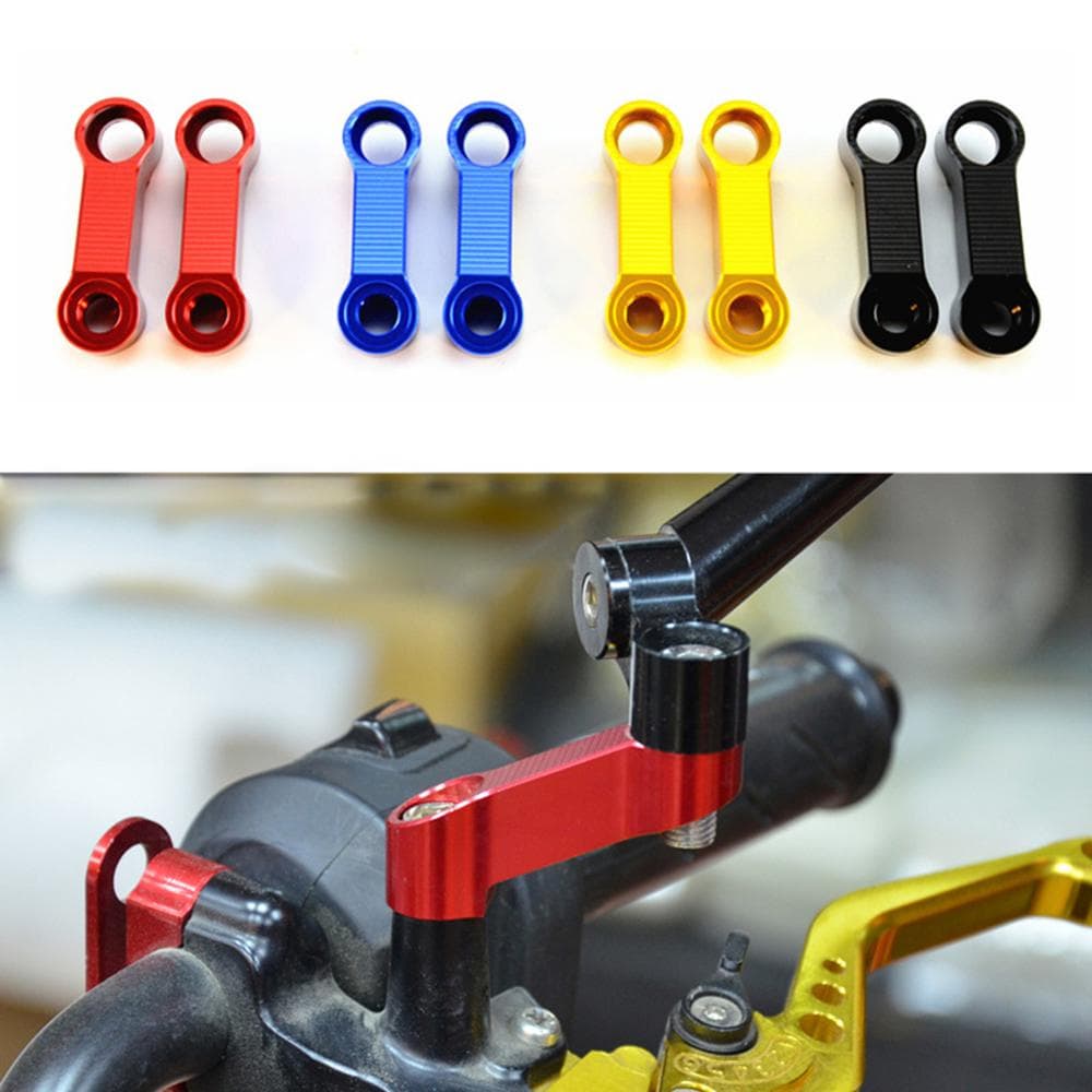 Espelhos Retrovisores Da Motocicleta Extensão Riser Estender Adaptador 10 + 10 + 8 Para CB400 VTEC CB1300 CB1100 CB600F