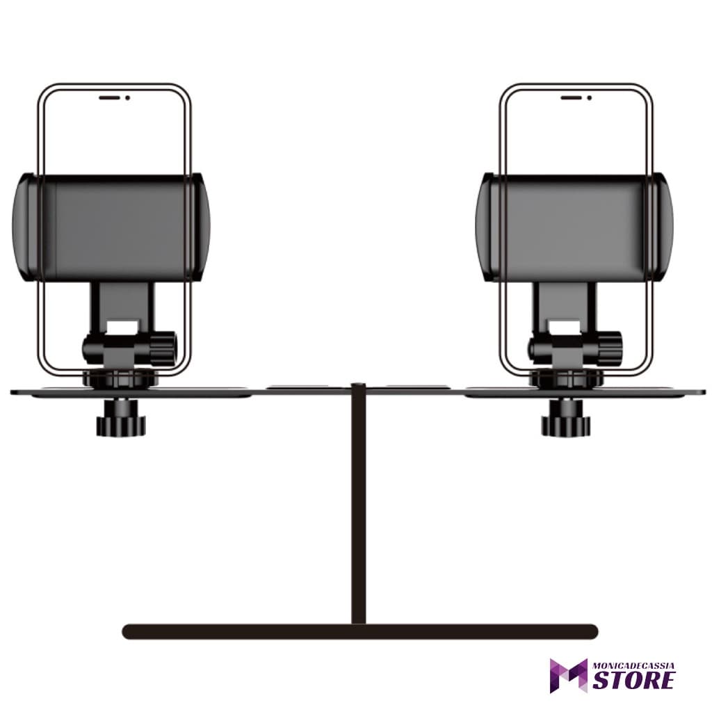 Suporte multifuncional para telefone móvel de mesa - suporte de 2 posições
