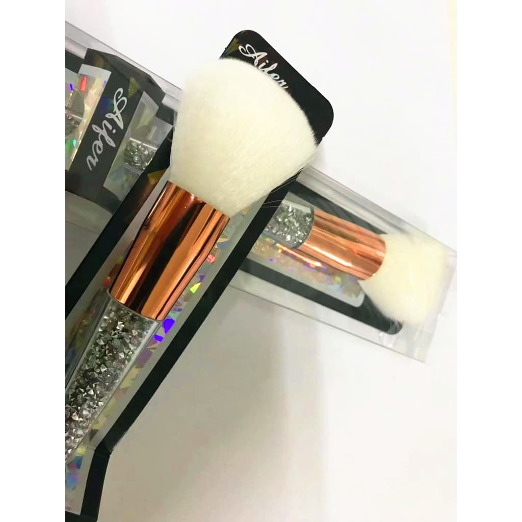 Pincel para Pó e Blush Duo Fiber Profissional