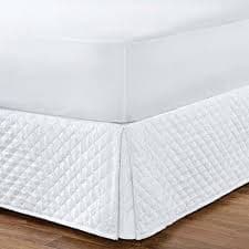 SUPER PROMOÇÃO SAIA PROTETORA BOX SOLTEIRO ( BRANCA ) 30 CM ALTURA