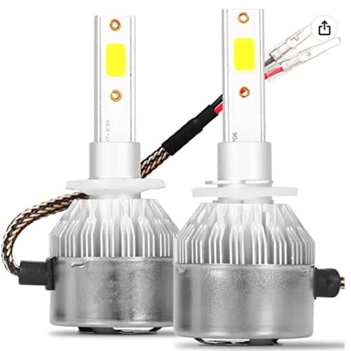 Par de Lampadas Led Automotivo Super Branca para Farol Baixo Mod  H27 hyundai veloster sonata elantra