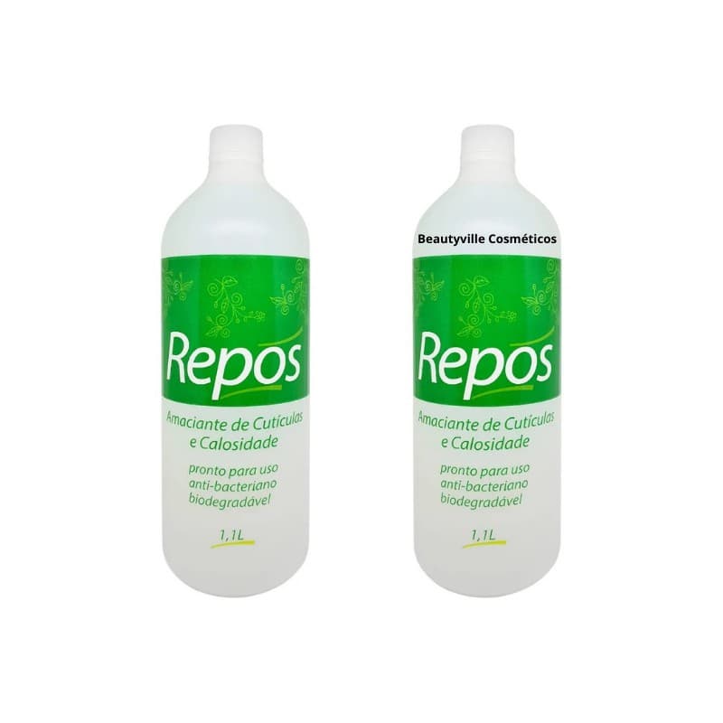 02 Amaciante Amolecedor De Cutículas E Calosidades 1,1 Lts Repos