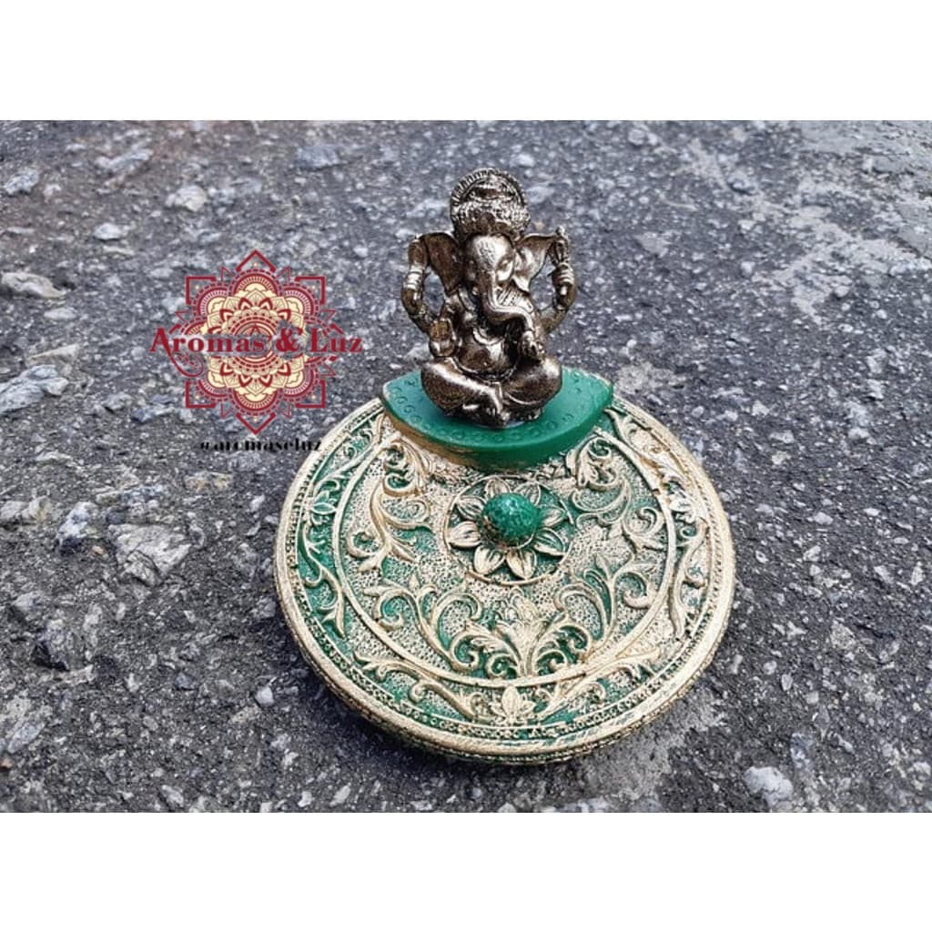 Incensário Ganesha - Base trabalhada
