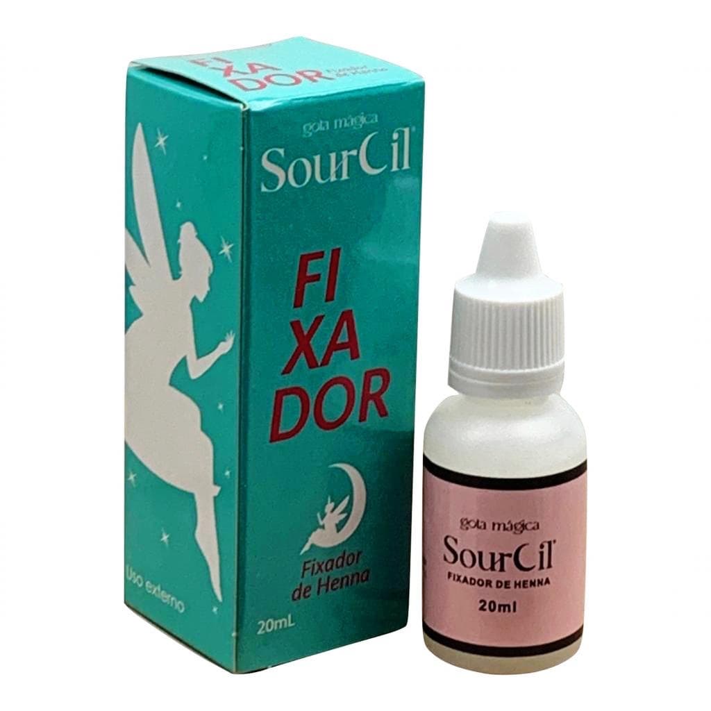 Fixador de Henna Sobrancelha SOURCIL 20ml Profissional 75 aplicações